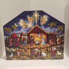 Nativity Advent Calendar Traditions By Byers’ Choice Wooden Manger