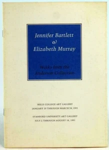 1991 "Jennifer Bartlett & Elizabeth Murray" MILLS COLLEGE & STANFORD Exhibition - Picture 1 of 6