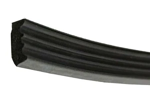  Barra de fregado Junta EPDM autoadhesiva para ventanas y puertas Medidas: 15x8 mm  - Imagen 1 de 5
