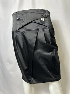 AMY GEE BRAND NWT BLACK MINI SKIRT SIZE SMALL 100% Polyester - Picture 1 of 7
