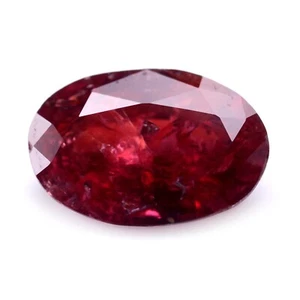 Superb Certified 0.87ct Natural Untreated Red Color Ruby Madagascar Oval 7x4.9mm - Picture 1 of 5