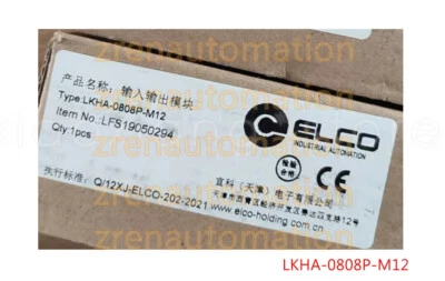 LKHA-0808P-M12 ELCO LKHA-0808P-M12 Module New Spot Goods - Image 1 of 4