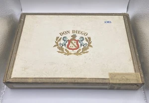 Don Diego Las Palmas Wooden Cigar Box Dominican Republic - Picture 1 of 12