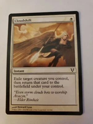 MTG Magic The Gathering Card Cloudshift Instant White Avacyn Restored 2012 - Image 1 of 2