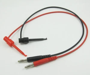 6 piezas Enchufe Banana de Cobre de Alta Calidad para Gancho de Prueba Grande Clip Cable de Cable 0.4M - Imagen 1 de 3