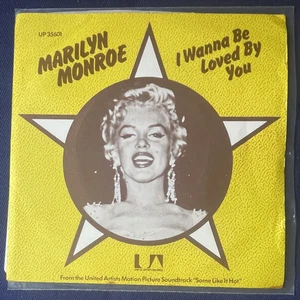 MARILYN MONROE I Wanna Be Loved By You UK 1959 EP UP35601, Star on Sleeve - Picture 1 of 11