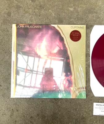 John Frusciante - Curtains LP , Limited Edition , dark red Vinyl  - Bild 1 von 2
