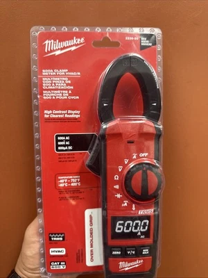 Milwaukee 2236-20 Clamp Meter for HVAC/R - Red - Brand New In Package! - Image 1 of 2