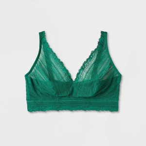 Damen Spitzen Longline Bralette - Auden Green, 1X (44-46/D-DDD) - Bild 1 von 2