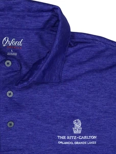 OXFORD THE RITZ CARLTON ORLANDO GOLF COUNTRY CLUB GRANDE LAKES LARGE POLOSHIRT - Bild 1 von 9