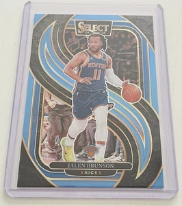 Jalen Brunson 2024-25 Panini Select Premier Light Blue /299 New York Knicks - Bild 1 von 2