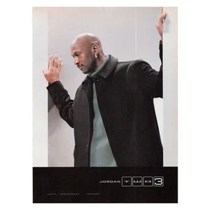 Michael Jordan Two3 Clothing Vintage Magazine Print Ad Basketball 2002 - Picture 1 of 1