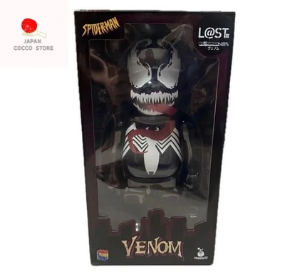 Bearbrick Venom Spider-Man 400% Happy Kuji LASTONE Be@rbrick Medicom НОВЫЙ - Изображение 1 из 4