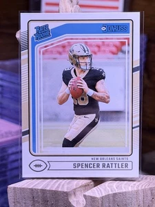 2024 Panini Donruss - Rated Rookie Spencer Rattler #359 (RC) SAINTS BASE - Picture 1 of 2