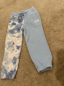 abercrombie fitch kids sweatpants blue/white,5-6 - Picture 1 of 5