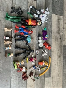 Rugrats Simpsons Wallace & Gromit Dc Marvel Megabloks Disney Big Figures Lot - Picture 1 of 20