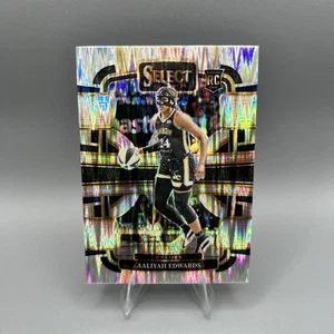2024 Panini Select WNBA #36 Aaliyah Edwards Concourse Silver Flash Prizm - Picture 1 of 2