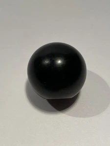 VINTAGE BLACK SHIFT KNOB ORIGINAL 3/8 PITCH SMALL RAT ROD STYLE Ford Chevy Dodge - Picture 1 of 8