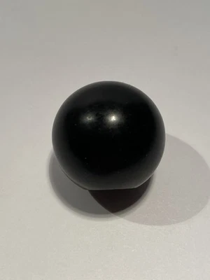 PERILLA DE CAMBIO NEGRA VINTAGE ORIGINAL PASO 3/8 PEQUEÑO ESTILO RAT ROD Ford Chevy Dodge Foto 1 de 4