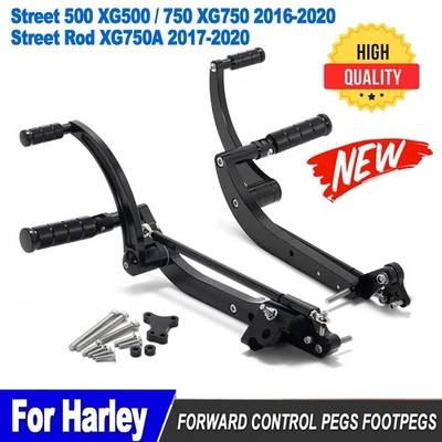 12" Forward Controls Foot Peg for Harley Street 500 750 XG500 XG750 XG750A 16-20 - Image 1 of 4