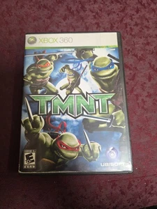 TMNT Microsoft Xbox 360 Teenage Mutant Ninja Turtles - No Manual Light Scratches - Picture 1 of 4