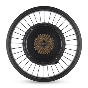 Xcceries 20"x4" Fat Tire 48V Ebike Rear Wheel Bicycle Conversion Kit LCD 1000W - Picture 1 of 8