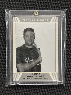 2007 TOPPS CO-SIGNERS LANCE BERKMAN #1/1 SPOT PRINTING PLATE ASTROS RARE - Image 1 of 2