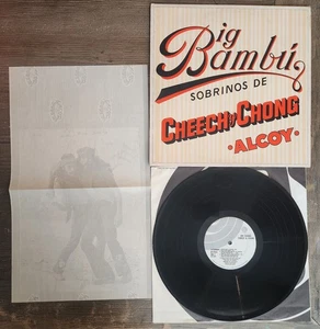 Cheech & Chong LP Big Bambu w/ Rolling Paper! ODE SP 77014 Orig 1972 Comedy - Picture 1 of 3