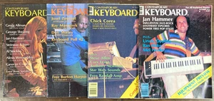 Lot (4) Contemporary Keyboard Magazine 1976 1977 1978 Greg Allman Chick Corea - Bild 1 von 5