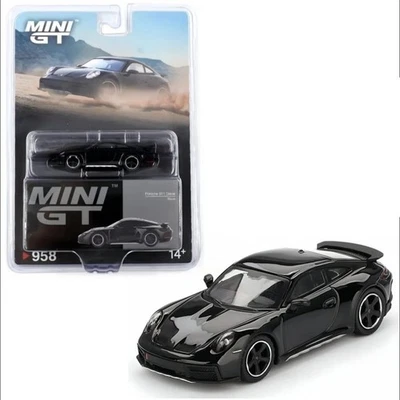 PORSCHE 911 Dakar - black - MiJo - Mini GT 1:64