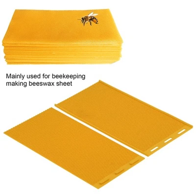 2x 5.4mm Beeswax Press Mold DIY Rubber Comb Foundation Sheet Beekeeping Acce NEW - Image 1 of 4