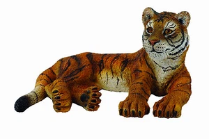COLLECTA ANIMALI SELVAGGI WILD LIFE TIGRE CUCCIOLO TIGER CUB LYING 88412 ANIMALS - Picture 1 of 1