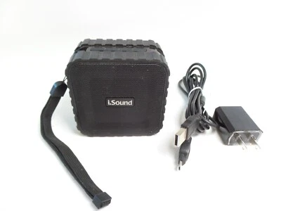 iSound DuraWaves Rugged Water-Resistant Rechargeable Bluetooth Speaker - BLACK - Image 1 of 3