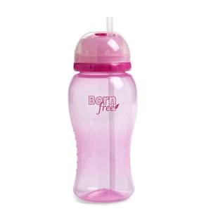 Born Free Twist’n Pop™ Straw Cup - Pink 410ml - Picture 1 of 1