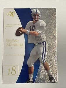 1998 E-X2001 Peyton Manning Rookie Card#54 NM/Mint Condition