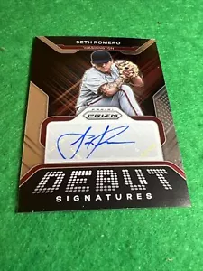 Panini Prizm Seth Romero 2022 debut firmas automático #DS-SR - Imagen 1 de 7
