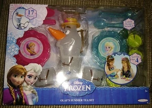 Disney Frozen Olaf Set da tè estivo Playset 17 pezzi - Foto 1 di 6