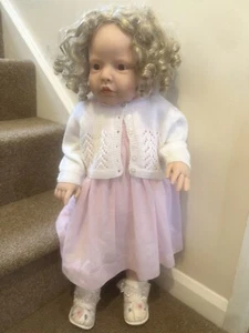 Regina Swialkowski Vinyl Life Size Toddler Doll Approx 79cm - Picture 1 of 7