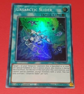 2020 YoGiOh 1st Edition Ursarctic Slider Holo Card - Picture 1 of 1