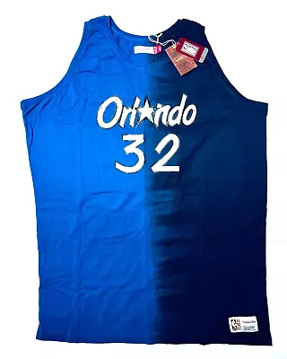 Authentic Mitchell & Ness Shaq O'Neal #32 Orlando Magic Men's 5XLT Jersey Shirt - Image 1 of 4