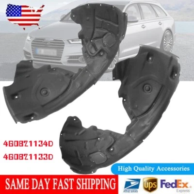 Forro de guardabarros delantero izquierdo y derecho PARA Audi 2012-2016 A6 A6 Quattro 13-16 Audi S6 Foto 1 de 4