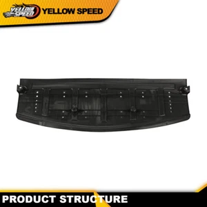 Fit For 10-12 Hyundai Genesis Coupe 2-Door Black Front Engine Splash Shield New - Picture 1 of 9