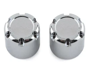 SSD RC Scale Rear Hubs (Chrome) (2) [SSD00365] - Picture 1 of 2