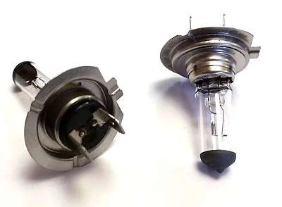 X2 VAUXHALL MOKKA 2012> HEADLIGHT HEADLAMP BULBS DIPPED BEAM H7 477 2 PRONG - Image 1 of 2