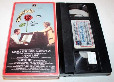 Funny Lady (VHS, 1975) Barbra Streisand, James Caan, Omar Sharif, Roddy McDowall - Image 1 of 2