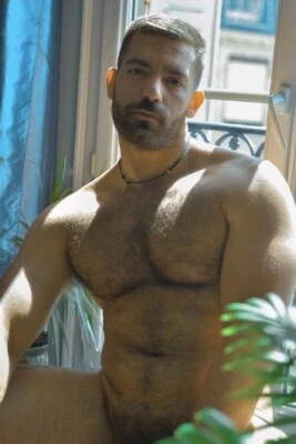 [G210] Male Model with Hunky Physique Posing for Art Photograph Glossy or Matte!