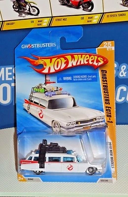 2010 HOT WHEELS NEW MODELS - #025 /240 ORIGINAL MOVIE GHOSTBUSTERS ECHO-1 - Image 1 of 4