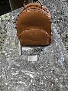 Women’s Kate Spade “Jackson” Medium Backpack Warm Ginger Bread. NWT. - Picture 1 of 8
