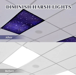 Magnetic Fluorescent Light Cover (x1) - 4x2 Ft (Office, Home, Classroom) - Picture 1 of 6