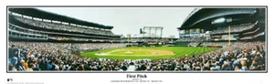 1999 Seattle Mariners Safeco Field First Pitch Unframed Panoramic Poster #2013 - Picture 1 of 1